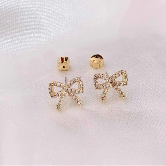 Kate Spade Gemstone Bowknot Earrings - Picture 4 of 9